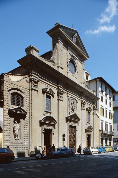 Façade de Santa Trinita, 1593 - Bernardo Buontalenti